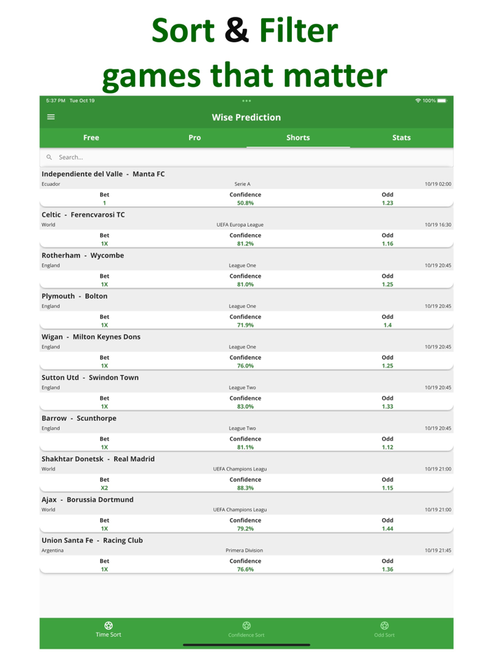 Soccer Betting Tips Prediction