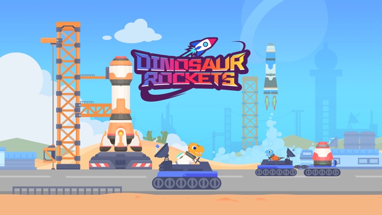 Dinosaur Rocket Games for kids screenshot-4