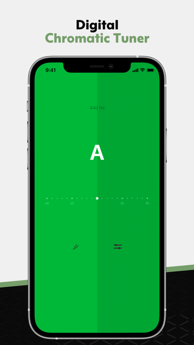 Screenshot #1 pour TUNE - Smart Chromatic Tuner