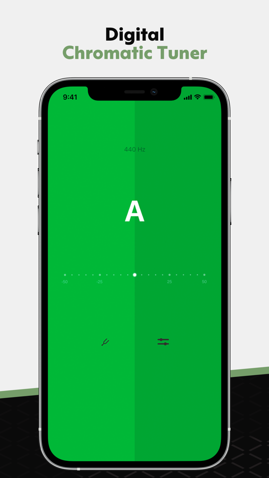 #1. TUNE - Smart Chromatic Tuner (iOS) 由: Fretello GmbH