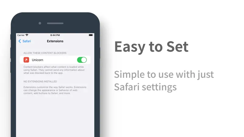 Unicorn:Ad Blocker for Safari screenshot 5 of 5