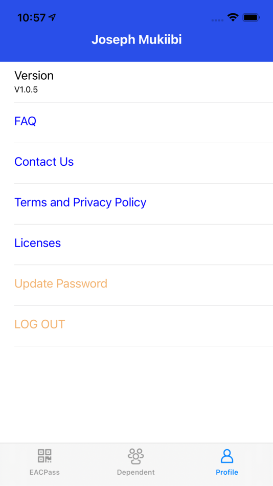 #6. EACPass (iOS) Podle: EAST AFRICAN COMMUNITY