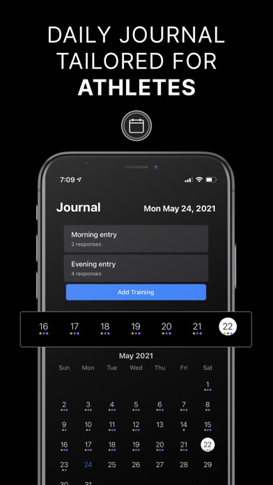 The Athlete's Journal Screenshot