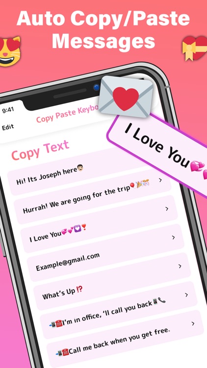 Auto Text Paste • Keyboard screenshot-5