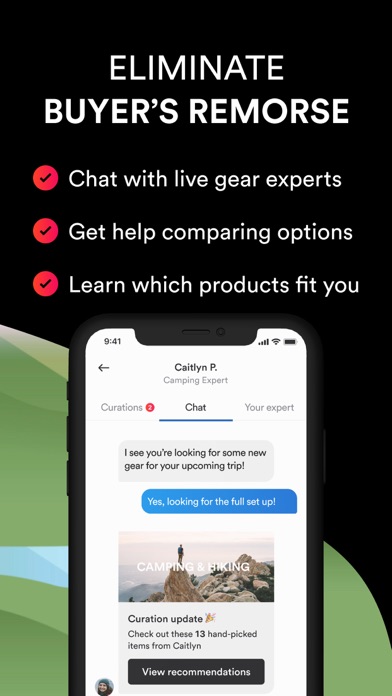 Curated - Shop with Experts Screenshot