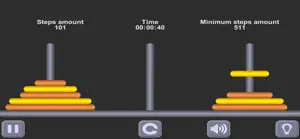 The Tower of Hanoi. (ad-free) screenshot #6 for iPhone