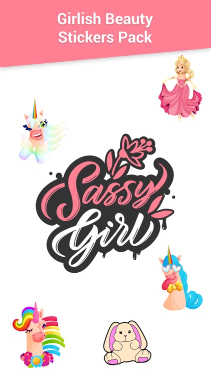 Girlish Beauty Stickers
