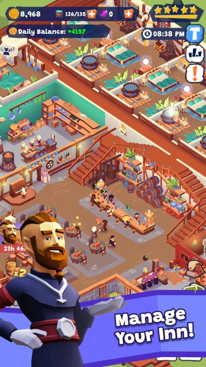 Idle Inn Empire-Tycoon Game