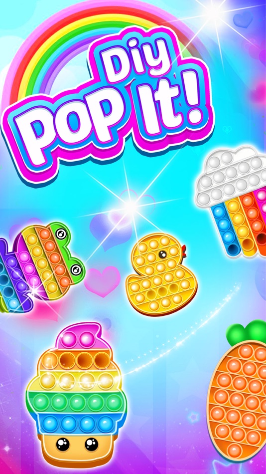 #1. Fidget Games! Pop It 3D Toys (iOS) By: Andre Scheidemantel
