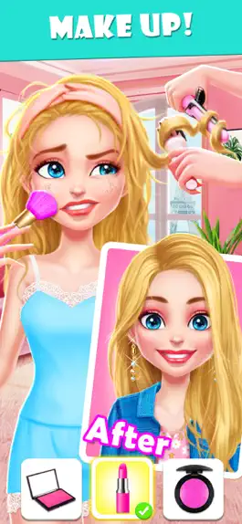 Game screenshot Merge Makeover: Makeup Games hack