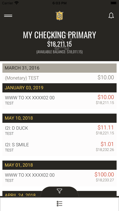 Thayer County Bank Screenshot