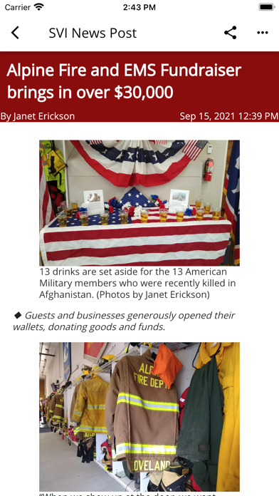 SVI News Screenshot