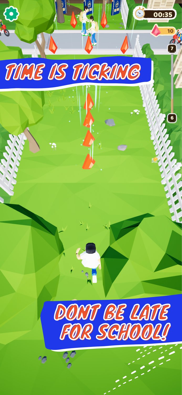 Class Rush Endless Runner Fun