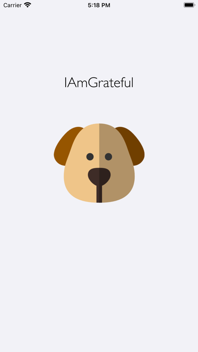 Screenshot #1 pour IAmGrateful
