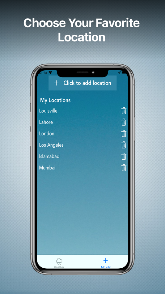 #6. Weather Forecast Channel (iOS) 由: Waheed Khan