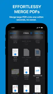 pdfs split & merge: pdf editor iphone screenshot 3