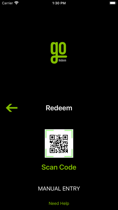 GoRedeem Screenshot