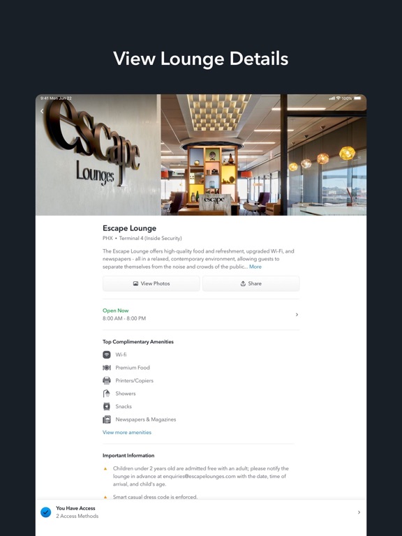 Screenshot #6 pour LoungeBuddy Airport Lounges