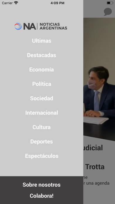 NA - Noticias Argentinas Screenshot