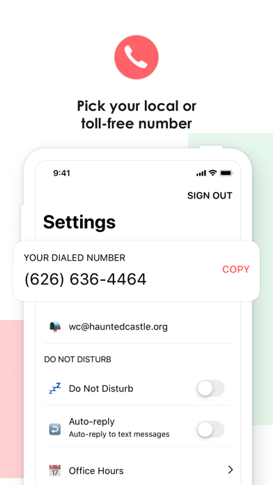 Dialed | Business Phone Number screenshot 3