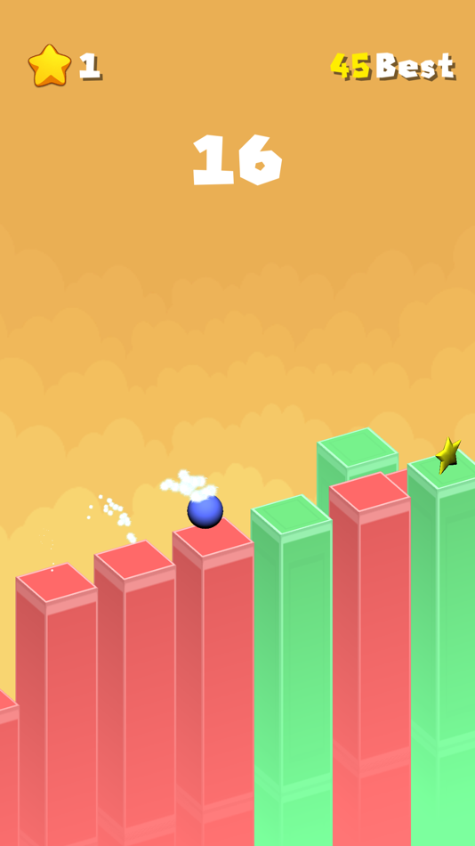 #3. Jump Ball Endless 3D (iOS) Podle: Cuong Du Duc