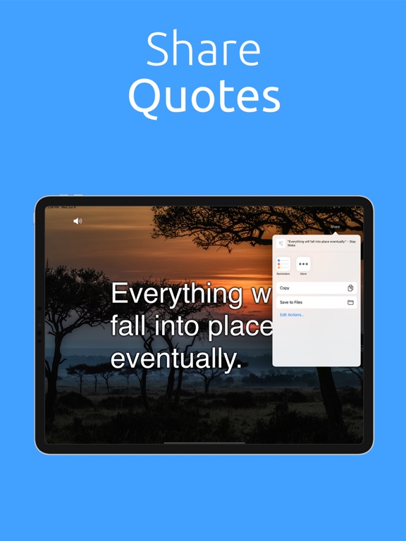 Screenshot #5 pour Stay Woke: Daily Quotes