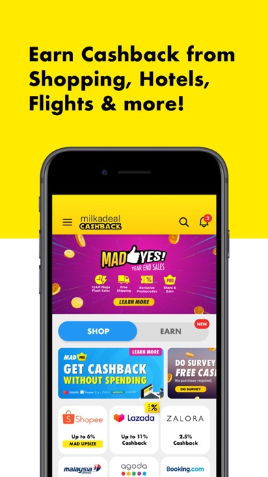MilkADeal: Shop & Get Cashback Screenshot