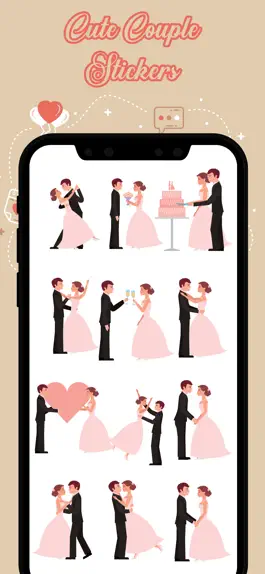 Game screenshot Animated Cute Couple Love hack