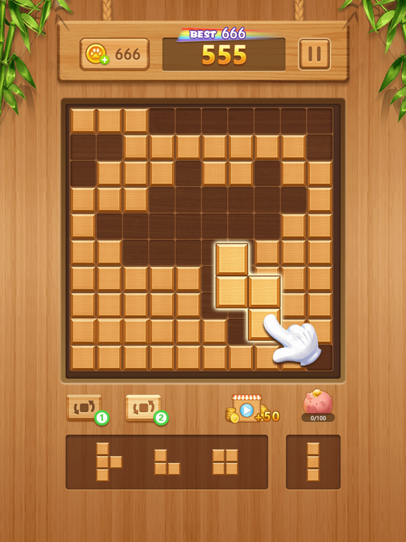 Screenshot #4 pour Block Puzzle - Wood Legend