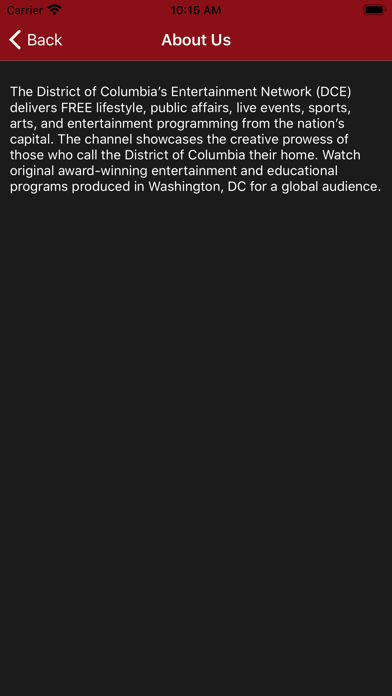 DCE TV Screenshot