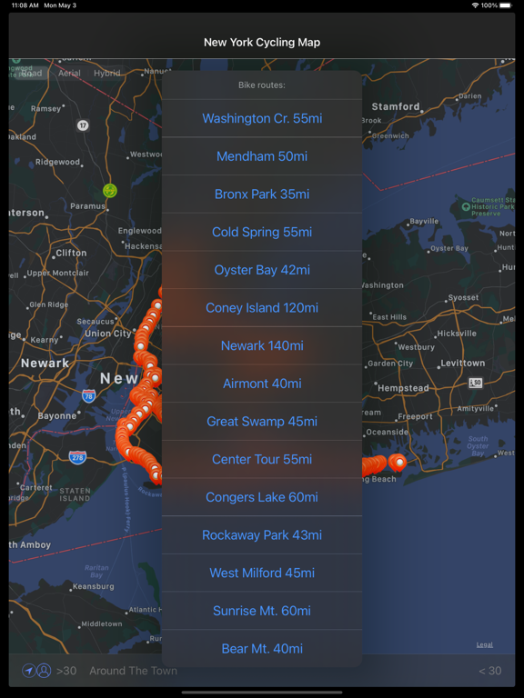 Screenshot #5 pour New York Cycling Map