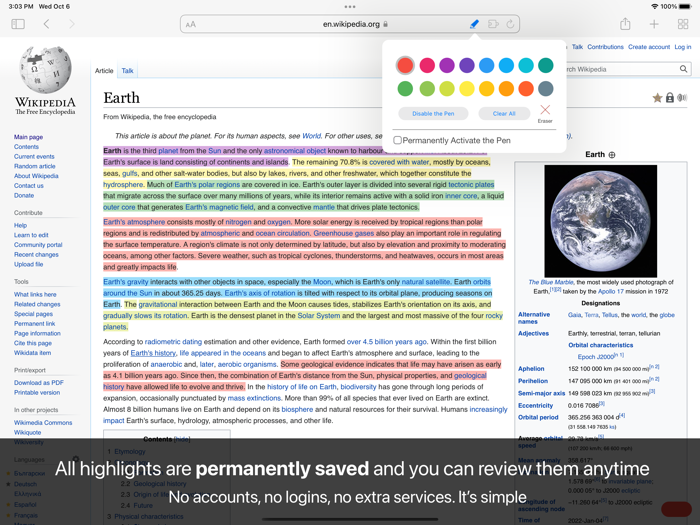 Highlighter for Safari