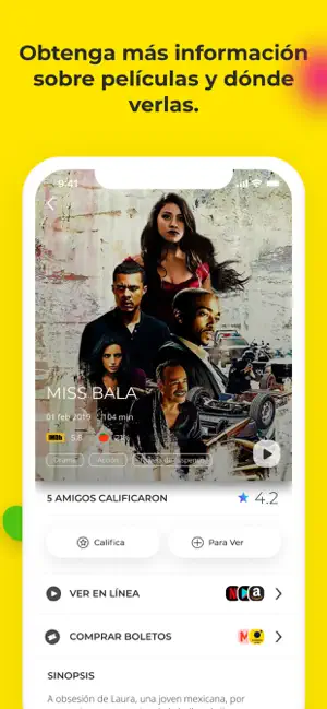 Captura de Pantalla 6 Raters: ver peliculas y series iphone