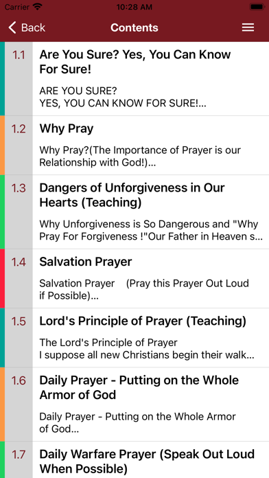 Screenshot #2 pour Prayers Book