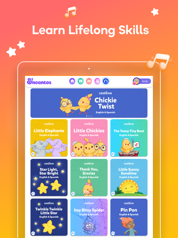 Encantos: Play, Learn & Grow iPad screenshot 6 - Education app