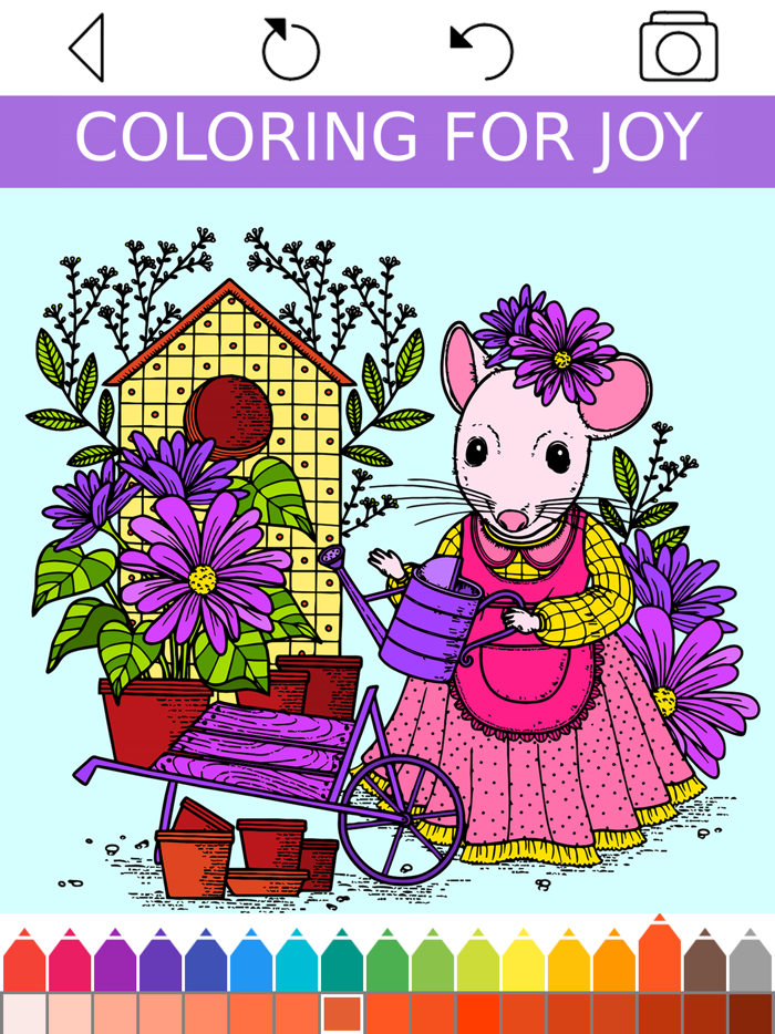 Animal Coloring Book -