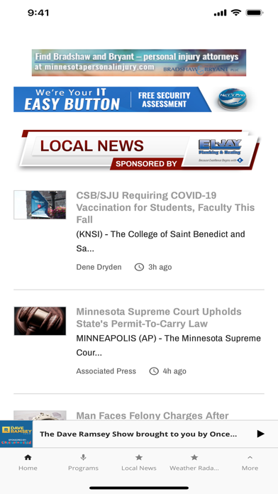 KNSI Radio AM 1450 & FM 99.3 Screenshot