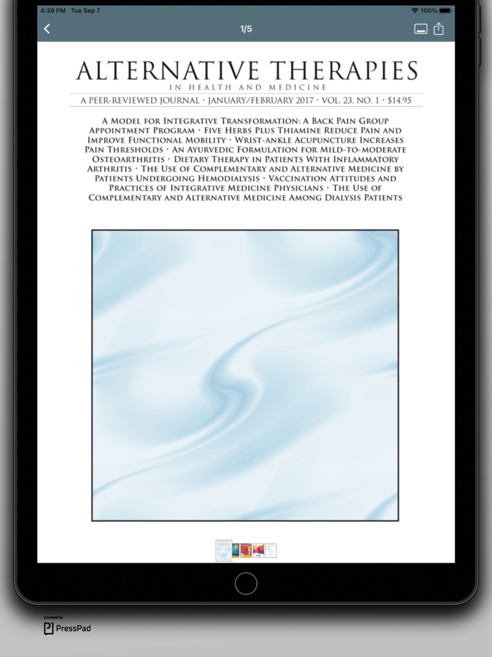 Alternative Therapies app