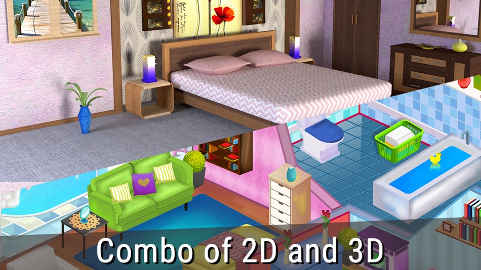 #5. Design My Home 3D House Fliper (iOS) Bởi: Vector Labs Limited