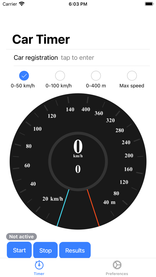 #2. Car Timer: speed test (iOS) Bởi: Lorin Nicolae
