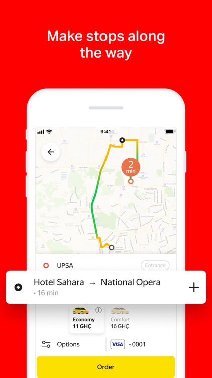 Yango — different from a taxi