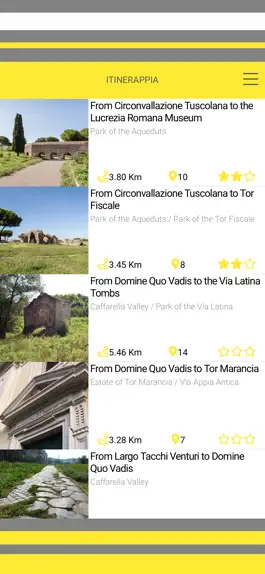 Game screenshot ItinerAppia apk