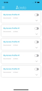 Acreto Connect Client screenshot #5 for iPhone