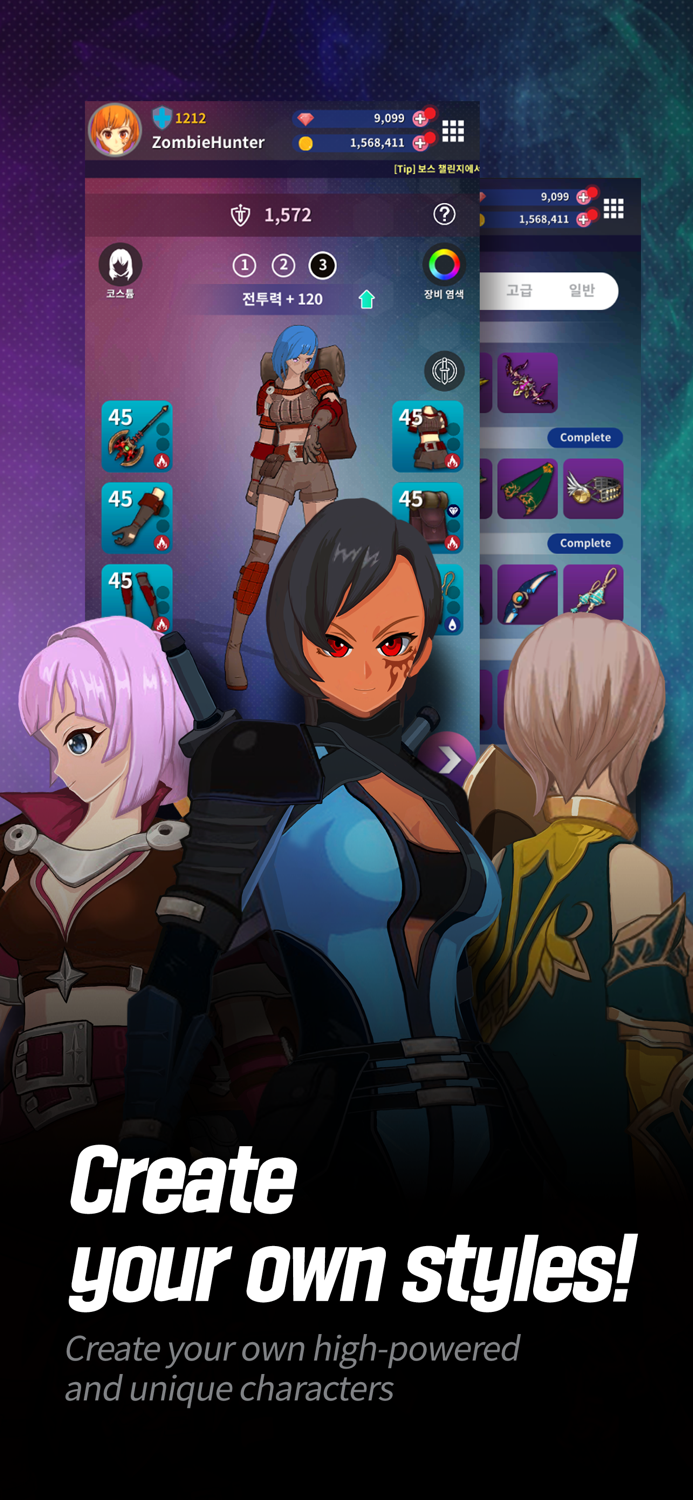 Zombie Hunter Idle Action RPG