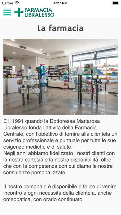 Farmacia Libralesso Screenshot