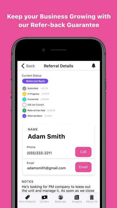 Pink Door for Partners Screenshot