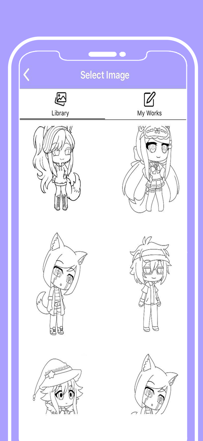 Gacha life Coloring Book andChat