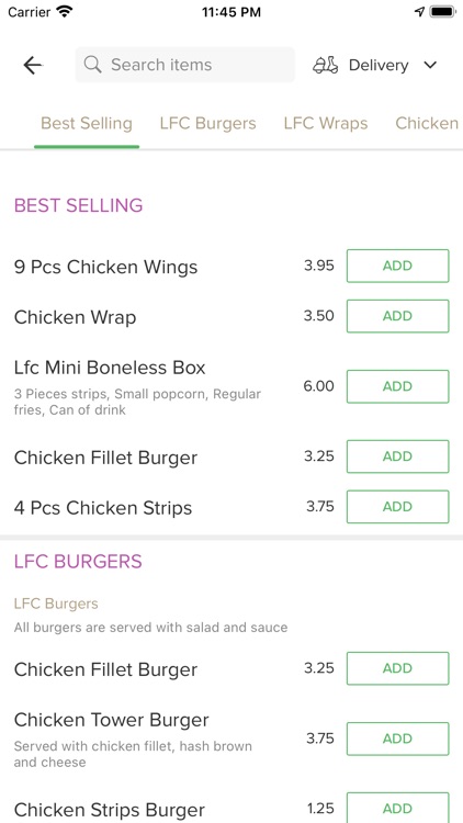 AFC Peri Peri chicken