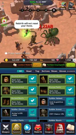 Game screenshot Infinite Knight mod apk