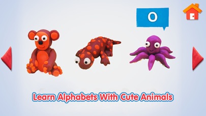 Clay Alphabets And Animals Screenshot
